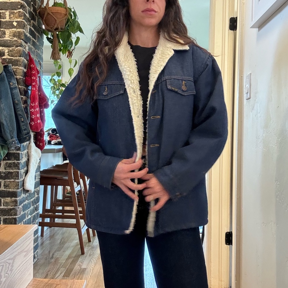 Vintage Sears Roebucks Western Wear Denim Jacket